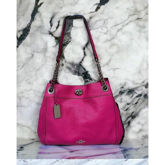 Coach 36855 Turnlock Edie Bag & Matching Wallet - Picture 2 of 16